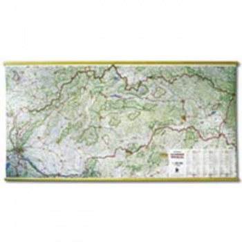 Mapa SR automapa 1200x900 mm 