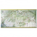 Mapa SR automapa 1200x900 mm 