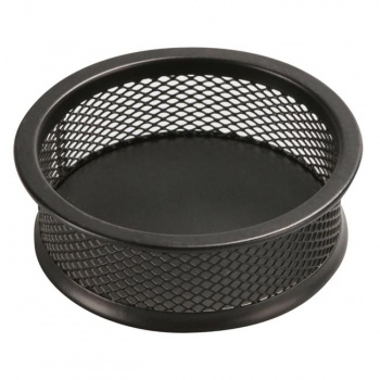 Drôtený stojan na kancelárske spony 90x32mm malý čierny 