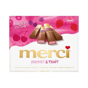 DARČEK: Merci 250g Jogurt & Fruit