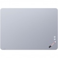 Tabuľa GLASSBOARD matná oblé rohy 90x120, modrá 