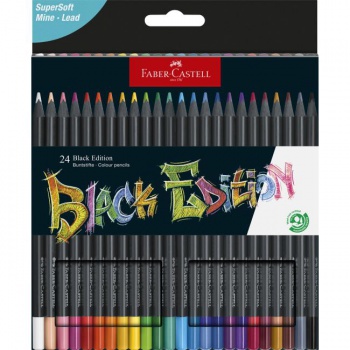Frabičky Faber Castell Black Edition 24ks 