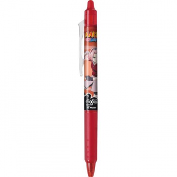 Roller gumovací PILOT Frixion Ball Clicker 0,7mm Naruto červený 
