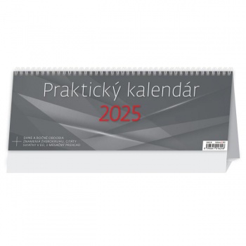 Stolový kalendár stĺpcový - Praktický OFFICE 2025 