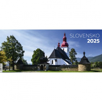 Stolový kalendár Slovensko 2025
