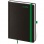 Diár BLACK GREEN denný A5 14,3x20,5cm 2026 