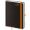 Diár BLACK ORANGE denný A5 14,3x20,5cm 2026 
