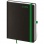 Diár BLACK GREEN týždenný B6 12x16,5cm 2026 