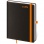 Diár BLACK ORANGE týždenný B6 12x16,5cm 2026 