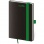 Diár BLACK GREEN týždenný vreckový A6 9x14cm 2026 