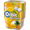 DARČEK: Žuvačky Orbit Refresher Tropical, 67g dóza 