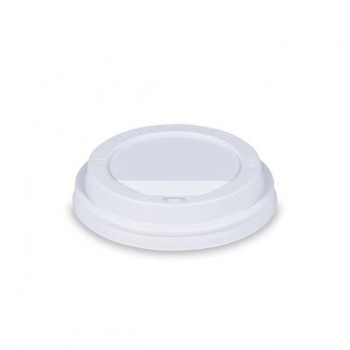 Viečko vypuklé biele pre poháriky priemer 90 mm (100 ks) 