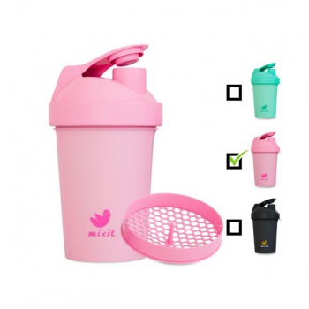 DARČEK: Mixit Shaker ružový 400 ml 