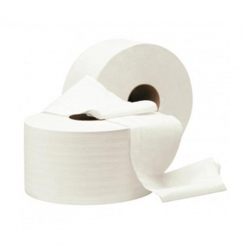 Toaletný papier 2-vrstvový Softly Jumbo biely 26 cm, návin 220 m 