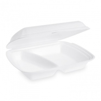 Menu box 2-dielny biely 241 x 207 x 69 mm (125 ks) 
