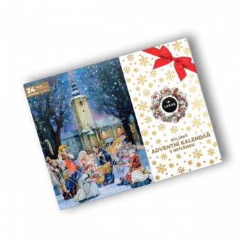 Leros bylinný adventný kalendár s Betlehemom (24 vreciek) 