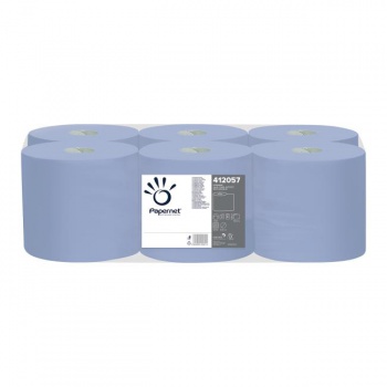 Papierové utierky v roliach Papernet blue , návin 140 m (6 ks) 
