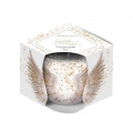 Emocio Sklo Dekor 70x62 mm Golden Wings, vonná sviečka 