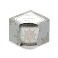 Emocio Sklo Dekor 70x62 mm Snowflake (Cookie and Cream), vonná sviečka 