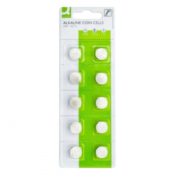 Batéria Q-CONNECT gombíková LR44/A76 10ks 
