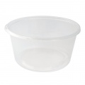 Misky PP okrúhle 250 ml 50 ks priehľadné 