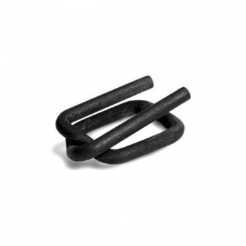 Viazacia spona pre polyest.pásku PES šírka 16mm,drôtená fosfátová/1000ks/ 