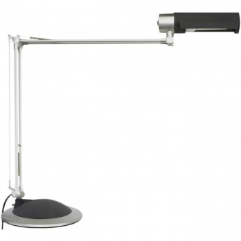 Lampa stolná MAUL Office strieborná/čierna 