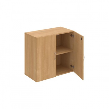 Policová skriňa Drive, zámok, 80x74x42 cm, dub/dub 