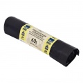Vrecia zaťahovacie 60 ℓ LDPE 30 mic. 60 x 70 cm, čierne (8 ks) 