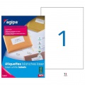 Etikety laser 210x297mm Agipa A4 100 hárkov 