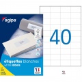 Etikety univerzálne 52,5x29,7mm Agipa A4 100 hárkov 