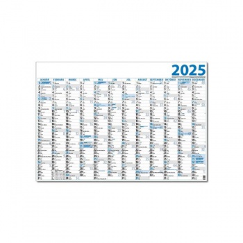 Plánovací kalendár 1-listový 86 x 60 cm 2026 