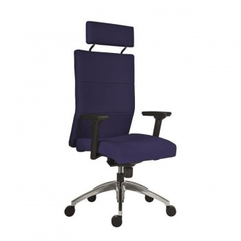 Kancelárske kreslo 8150 Vertika PDH, BN 3 modré 