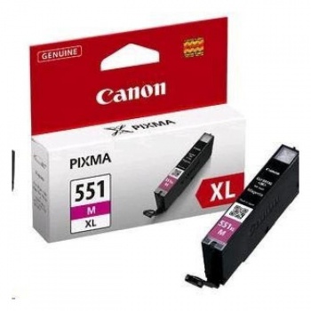 Atramentová náplň Canon CLI-551 M pre MG 5450/6350/iP7250 magenta XL (500 str.) 