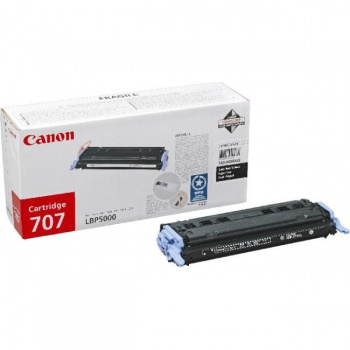 Toner Canon CRG-707 black (2.500 str.) pre LBP 5000/5100