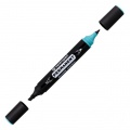 Permanentný popisovač Centropen 1666 double zelený 
