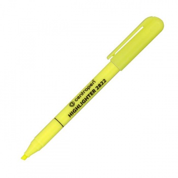 Zvýrazňovač Centropen 2822 žltý 