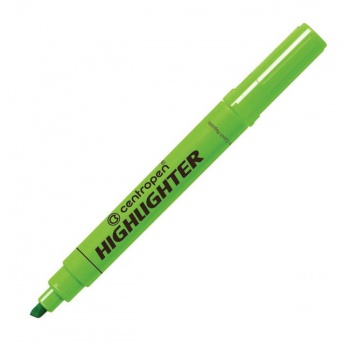 Zvýrazňovač Centropen 8552 (8852) zelený 