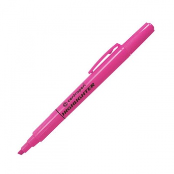 Zvýrazňovač Centropen 8722 ružový 