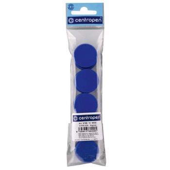 Magnety 30mm modré 10ks 