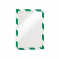 Samolepiaci Duraframe Security A4, zeleno-biely, bal.2 ks 