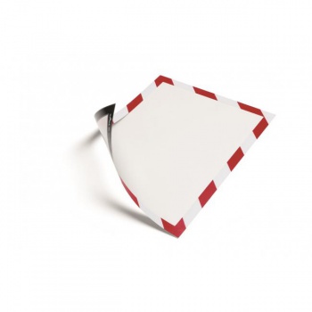 Panel DURAFRAME MAGNETIC SECURITY A4 červeno-biely 