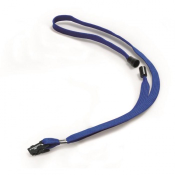 Závesný remienok DURABLE 10mm modrý 10ks 