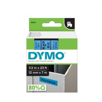 Samolepiaca páska Dymo D1 12 mm modrá/čierna 