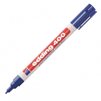 Permanentný popisovač edding 400 modrý 