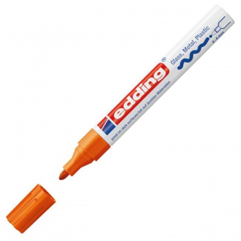 Lakový popisovač edding 750 oranžový 