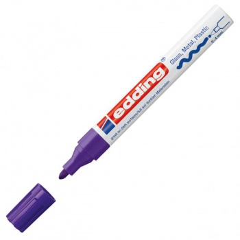 Lakový popisovač edding 750 fialový 