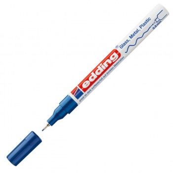 Lakový popisovač edding 780 modrý 