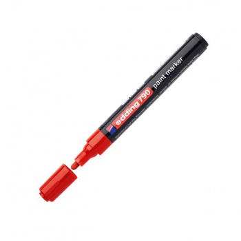 Lakový popisovač edding 790 červený 