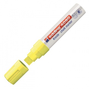 Kriedový popisovač edding 4090 neónovožltý 